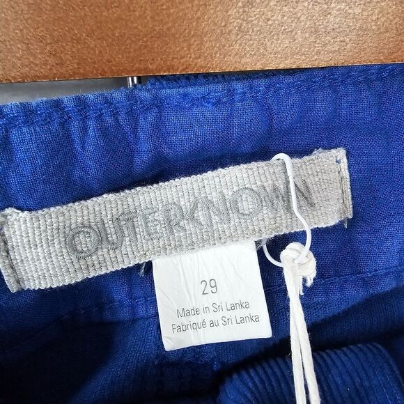 OUTERKNOWN‎ MENS SEVENTYSEVEN CORD UTILITY BLUE SHORTS SIZE 29 NWT - Picture 5 of 9